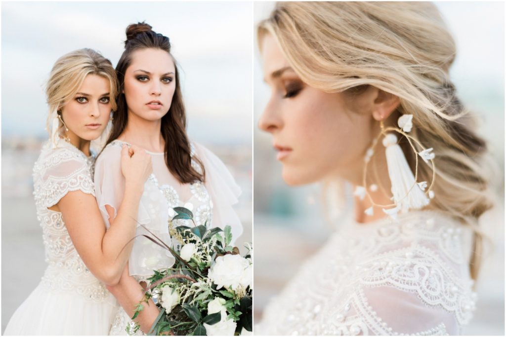 rooftop los angeles wedding photographer