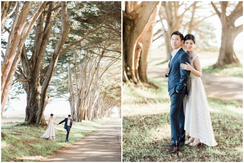 point reyes pre-wedding photographer